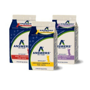 Answers Pet Food Detailed Formula Turkey Raw Frozen Cat Food 1 lb Carton Online