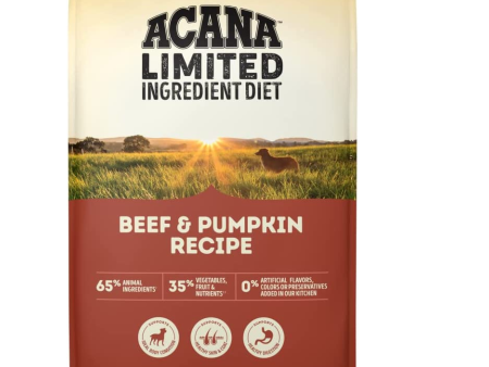 Acana Singles Beef & Pumpkin Dog Food on Sale