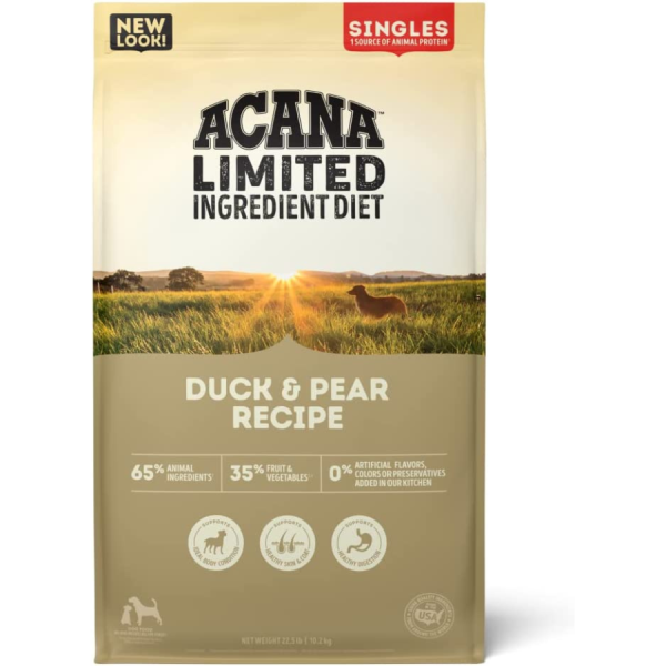 Acana Singles Duck & Pear Dog Food For Discount