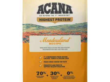 Acana Regionals Meadowland Grain-Free Dog Food Fashion