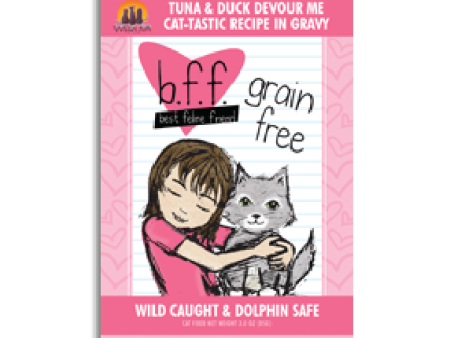 Weruva BFF OMG Tuna & Duck Devour Me Dinner in Gravy Wet Cat Food Pouches 3 oz For Cheap