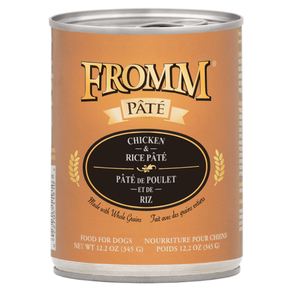 Fromm Chicken & Rice Pate Canned Dog Food 12.2oz on Sale