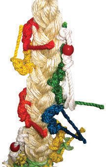 A&e Cage Company - Happy Beaks Braided Rope Pony Tail Bird Toy For Sale