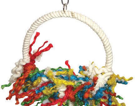 A&e Cage Company - Happy Beaks Rope Swing Preening Bird Toy Hot on Sale