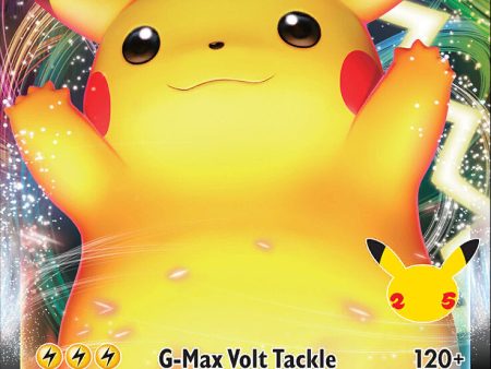 Pikachu VMAX (SWSH062) (Celebrations) [Sword & Shield: Black Star Promos] Online Hot Sale