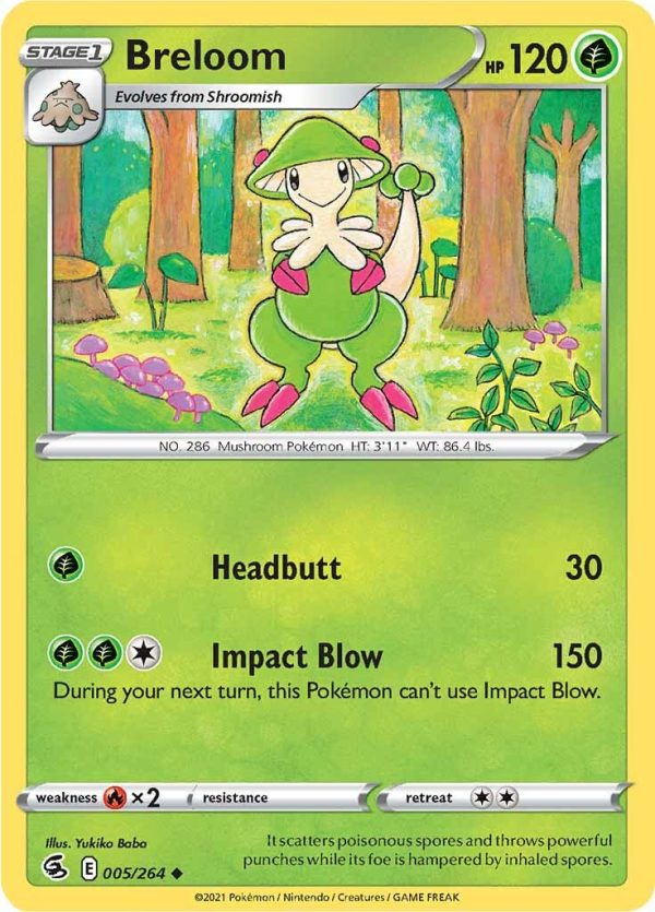 Breloom (005 264) [Sword & Shield: Fusion Strike] on Sale