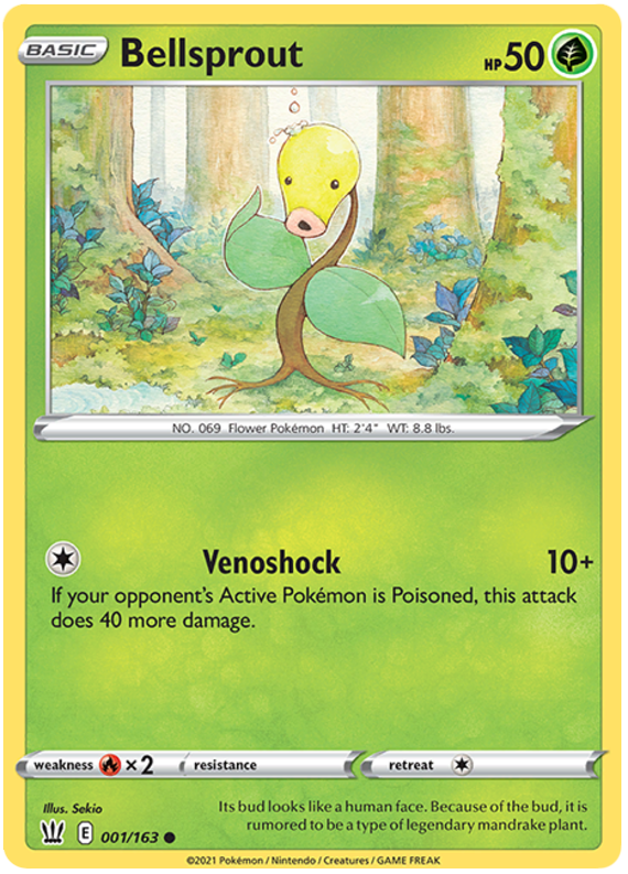 Bellsprout (001 163) [Sword & Shield: Battle Styles] For Sale