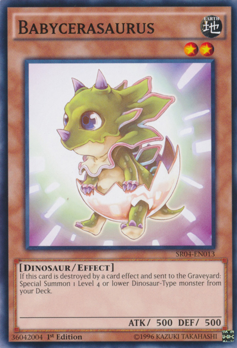 Babycerasaurus [SR04-EN013] Common For Cheap