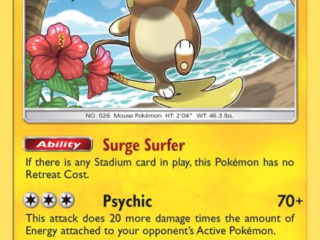 Alolan Raichu (31 111) (Theme Deck Exclusive) [Sun & Moon: Crimson Invasion] For Cheap