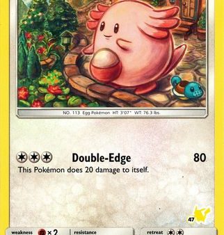 Chansey (46 68) (Pikachu Stamp #47) [Battle Academy 2020] For Cheap