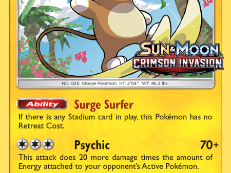 Alolan Raichu (SM72) (Prerelease Promo) [Sun & Moon: Black Star Promos] Online now