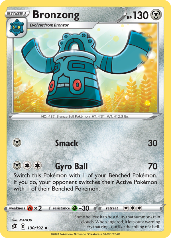 Bronzong (130 192) [Sword & Shield: Rebel Clash] For Cheap