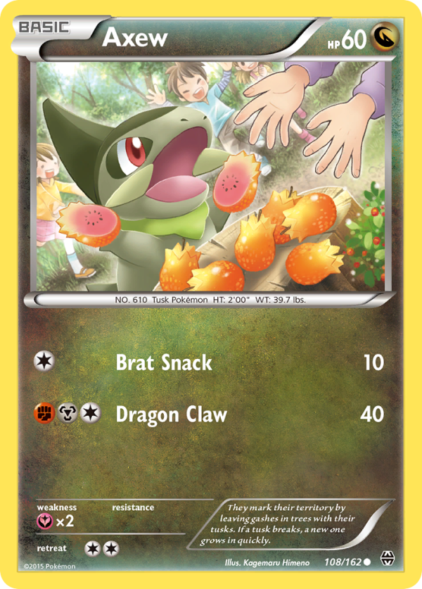 Axew (108 162) [XY: BREAKthrough] Fashion