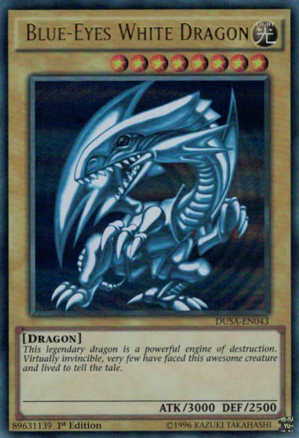 Blue-Eyes White Dragon [DUSA-EN043] Ultra Rare Online Sale