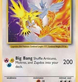 Articuno, Moltres, and Zapdos (Jumbo Card) [Miscellaneous Cards] For Cheap