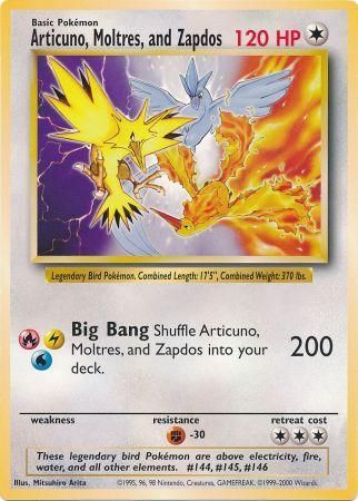 Articuno, Moltres, and Zapdos (Jumbo Card) [Miscellaneous Cards] For Cheap