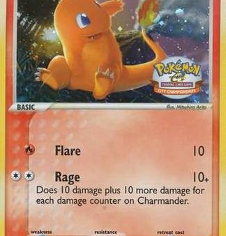 Charmander (98 97) (City Championship Promo) [EX: Dragon] Online Hot Sale