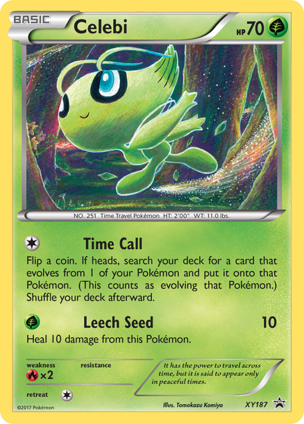 Celebi (XY187) [XY: Black Star Promos] on Sale