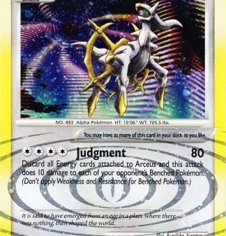 Arceus (DP50) (Jumbo Card) [Diamond & Pearl: Black Star Promos] Sale