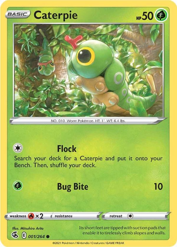 Caterpie (001 264) [Sword & Shield: Fusion Strike] For Cheap