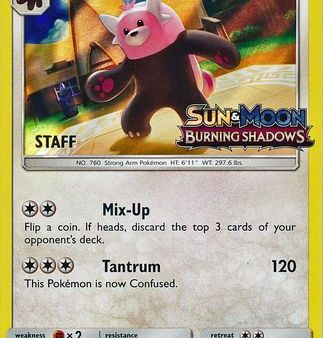 Bewear (SM49) (Staff Prerelease Promo) [Sun & Moon: Black Star Promos] For Discount