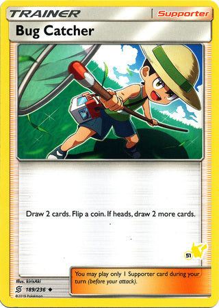 Bug Catcher (189 236) (Pikachu Stamp #51) [Battle Academy 2020] Cheap