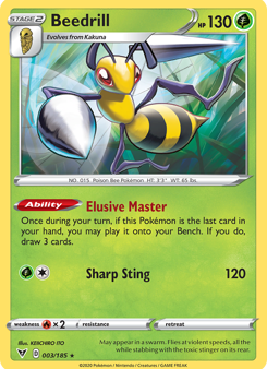 Beedrill (003 185) [Sword & Shield: Vivid Voltage] Online now