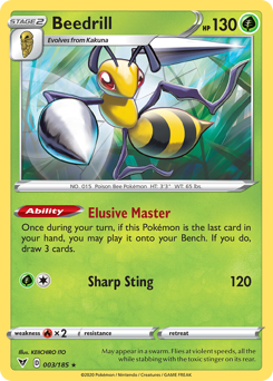 Beedrill (003 185) [Sword & Shield: Vivid Voltage] Online now