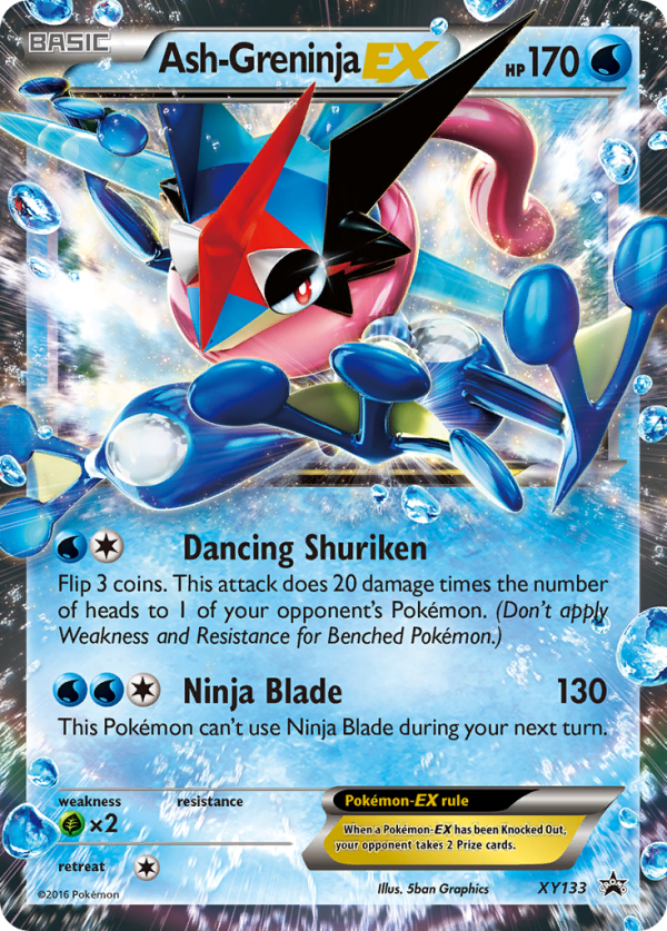 Ash-Greninja EX (XY133) [XY: Black Star Promos] For Discount