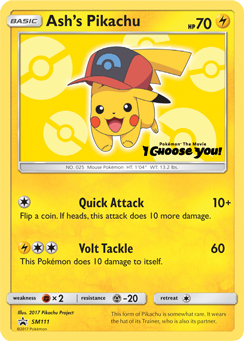 Ash s Pikachu (SM111) [Sun & Moon: Black Star Promos] For Discount