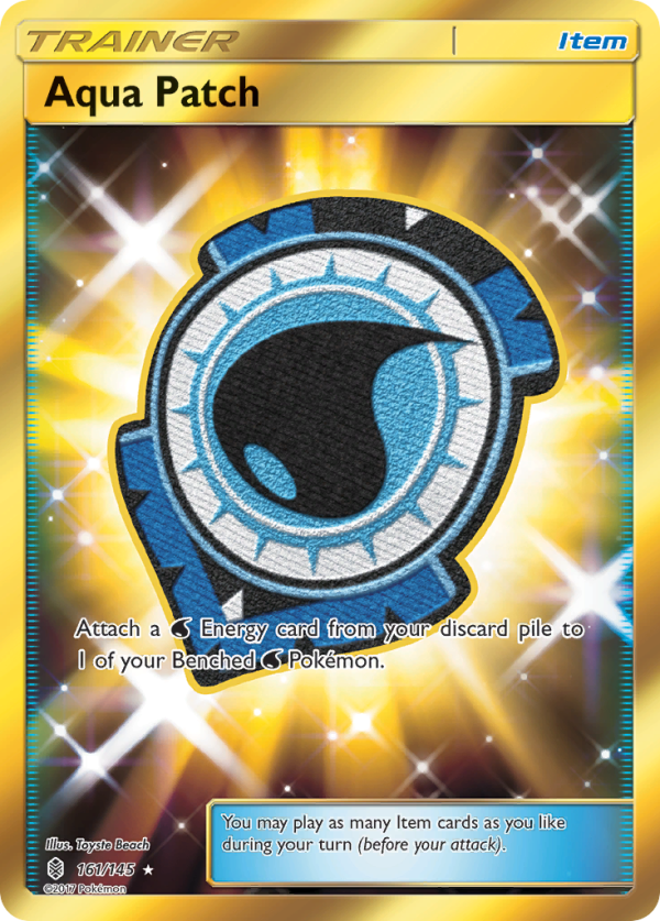 Aqua Patch (161 145) [Sun & Moon: Guardians Rising] Supply