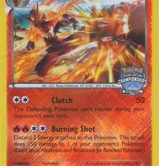 Blaziken (14 111) (National Championship Promo) [XY: Furious Fists] Discount