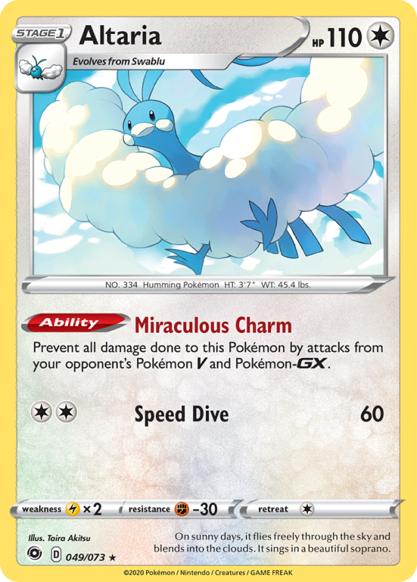 Altaria (049 073) [Sword & Shield: Champion s Path] on Sale